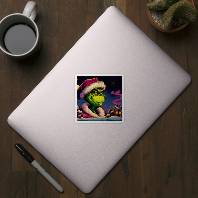 Whimsical Holidays: Grinch-Inspired Artwork and Festive Delights by insaneLEDP